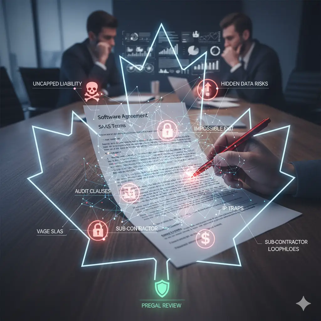 SaaS Agreements for Canadian businesses